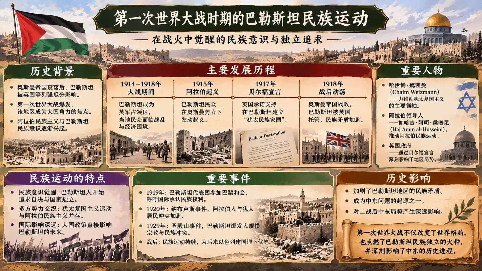 哈伊姆·魏茨曼的战时外交与建国奠基