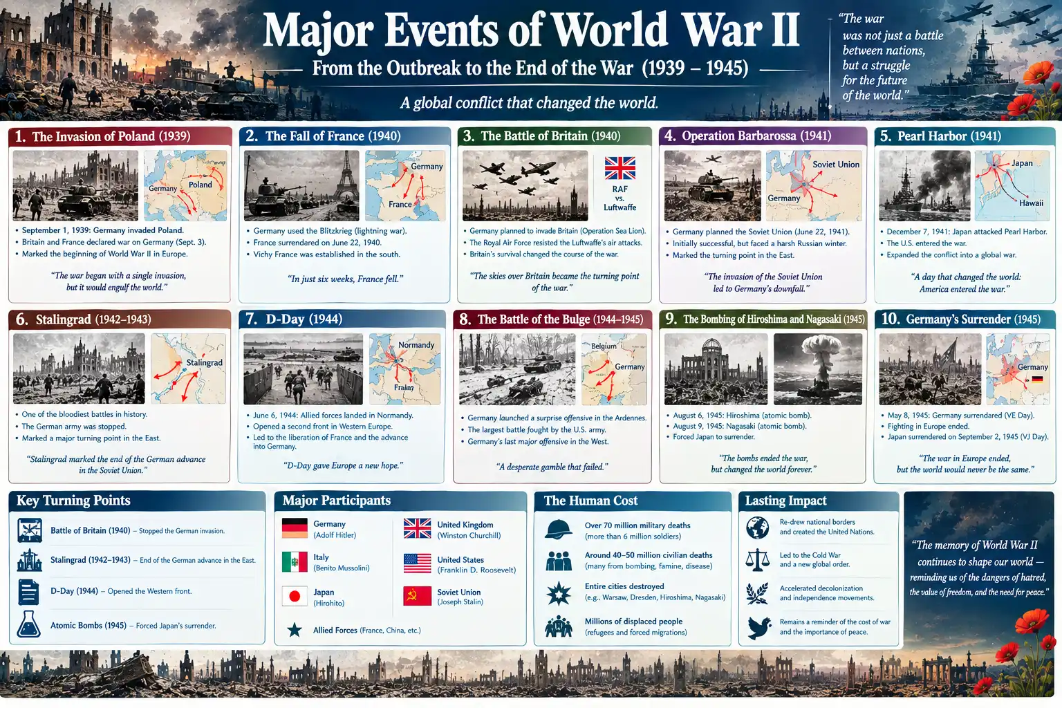Major events